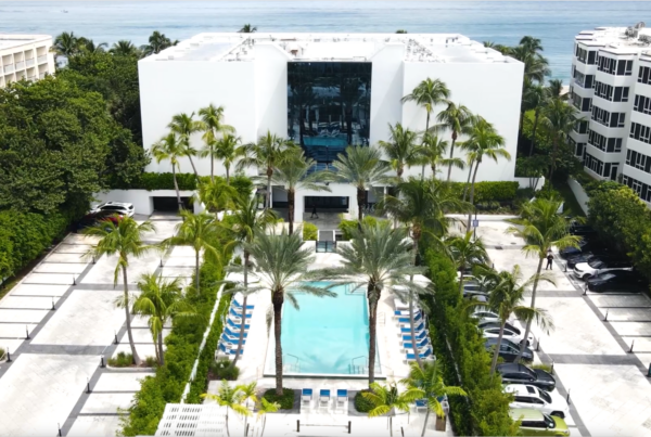 Palm beach resort pool